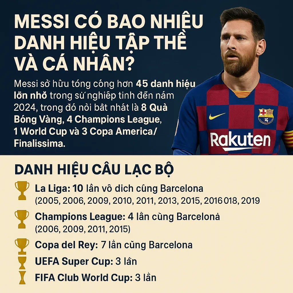 So Sánh Messi vs Ronaldo: Ai Mới Xứng Danh GOAT Qua Bàn Thắng, Danh Hiệu & Kỷ Lục?