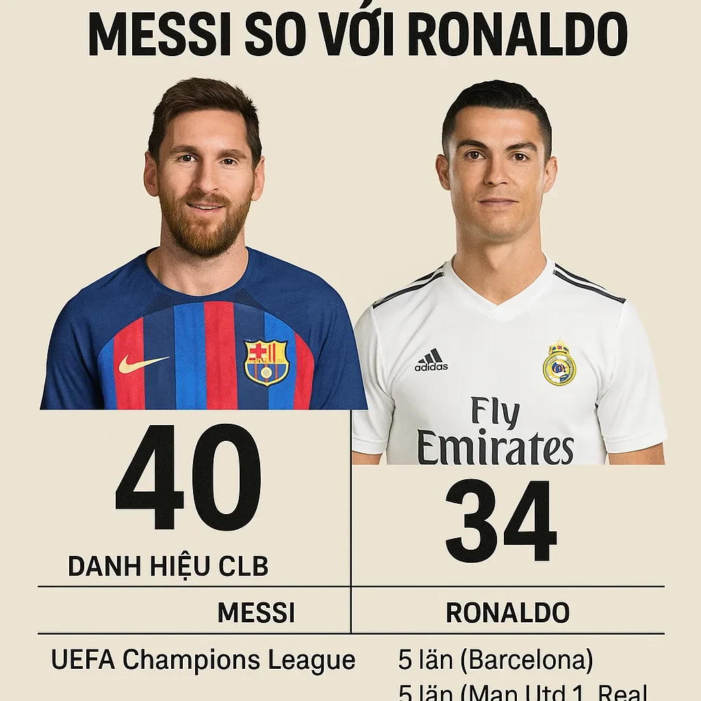 Toàn Bộ Danh Hiệu Của Messi: Thống Kê Đầy Đủ Từ Cúp Vô Địch Đến Quả Bóng Vàng