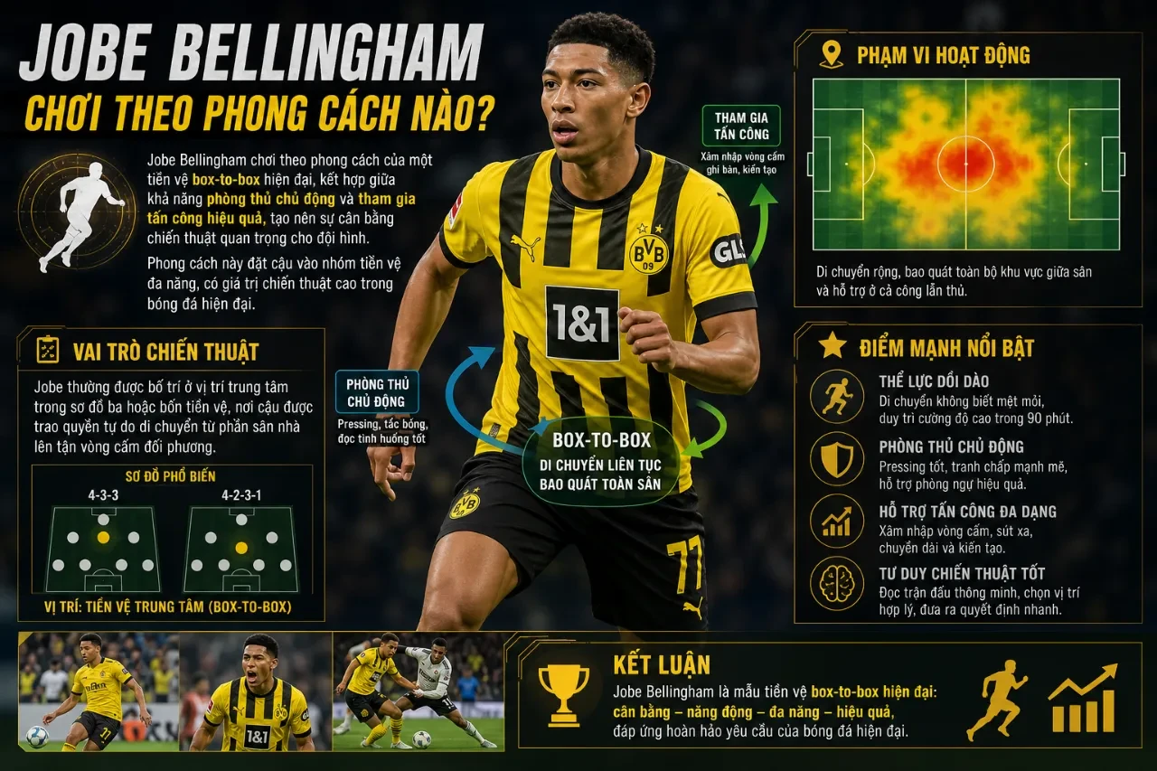 Jobe Bellingham tự tin tranh chấp bóng ở khu vực giữa sân trong màu áo Sunderland