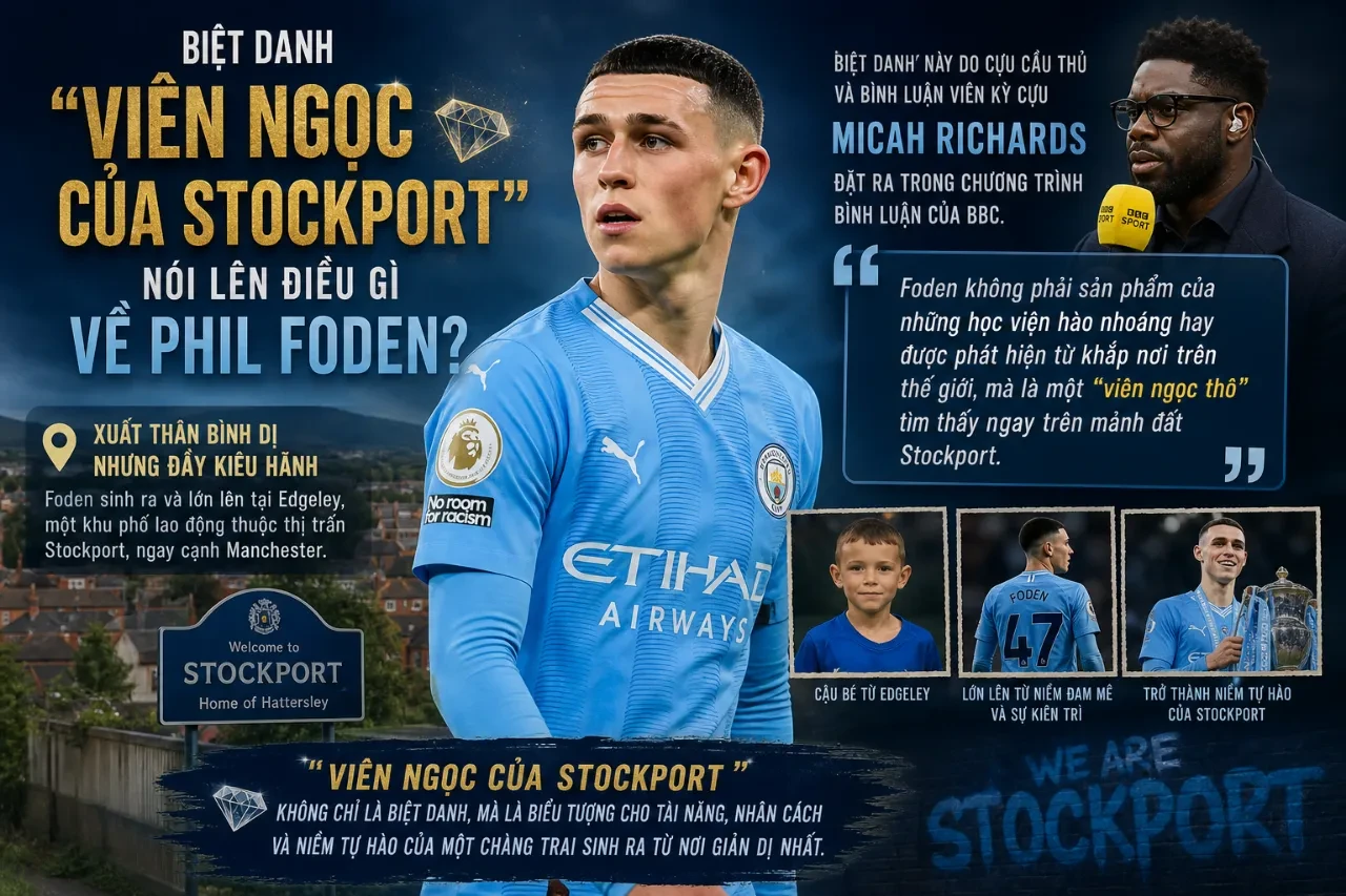 Phil Foden tri ân người hâm mộ sau một trận đấu bùng nổ tại SVĐ Etihad