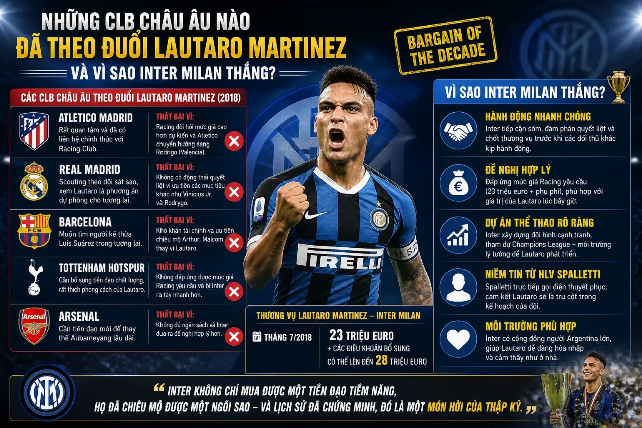 Lautaro Martinez Tại Racing Club: Hành Trình Từ Cậu Bé Vô Danh Đến Tiền Đạo Được Cả Châu Âu Săn Đón