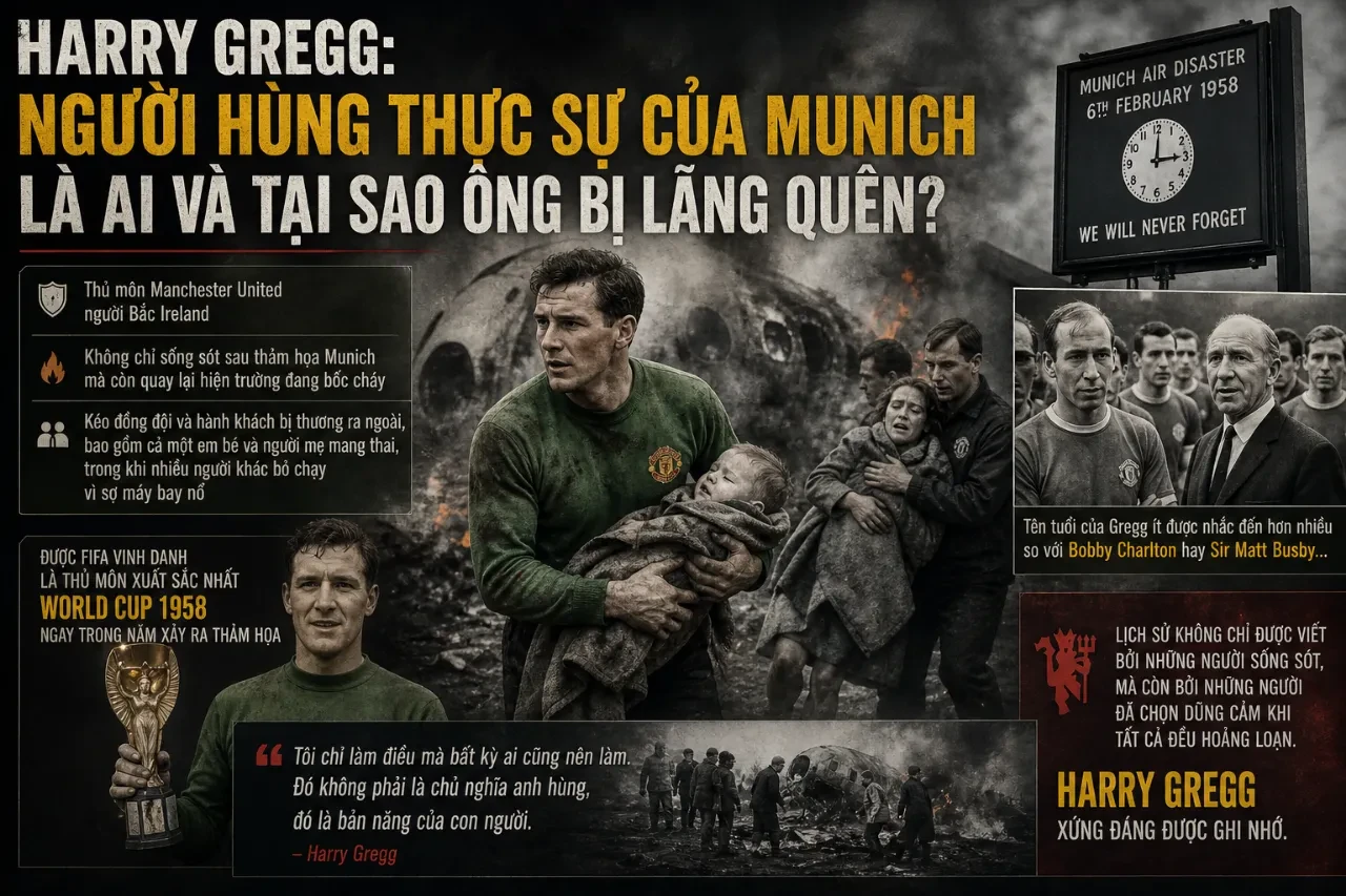 Thảm Họa Hàng Không Munich 1958: Từ Bi Kịch Chôn Vùi Busby Babes Đến Sự Hồi Sinh Quật Cường Của Quỷ Đỏ Man United