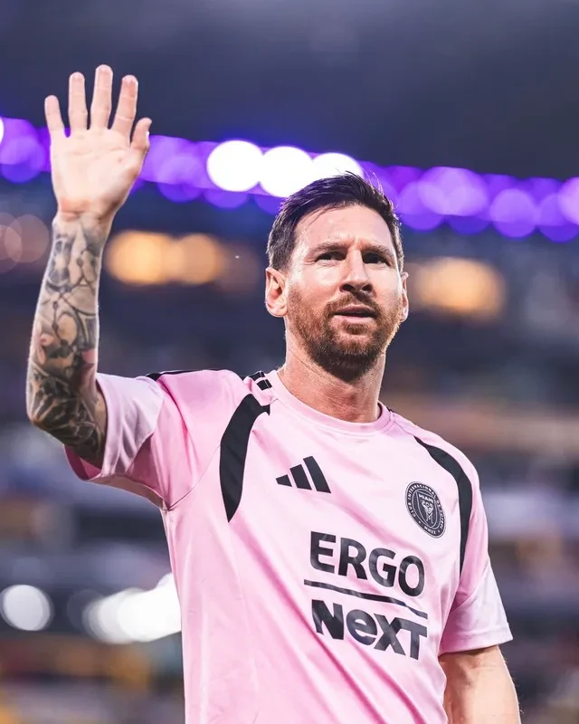 Lionel Messi trong màu áo Inter Miami CF