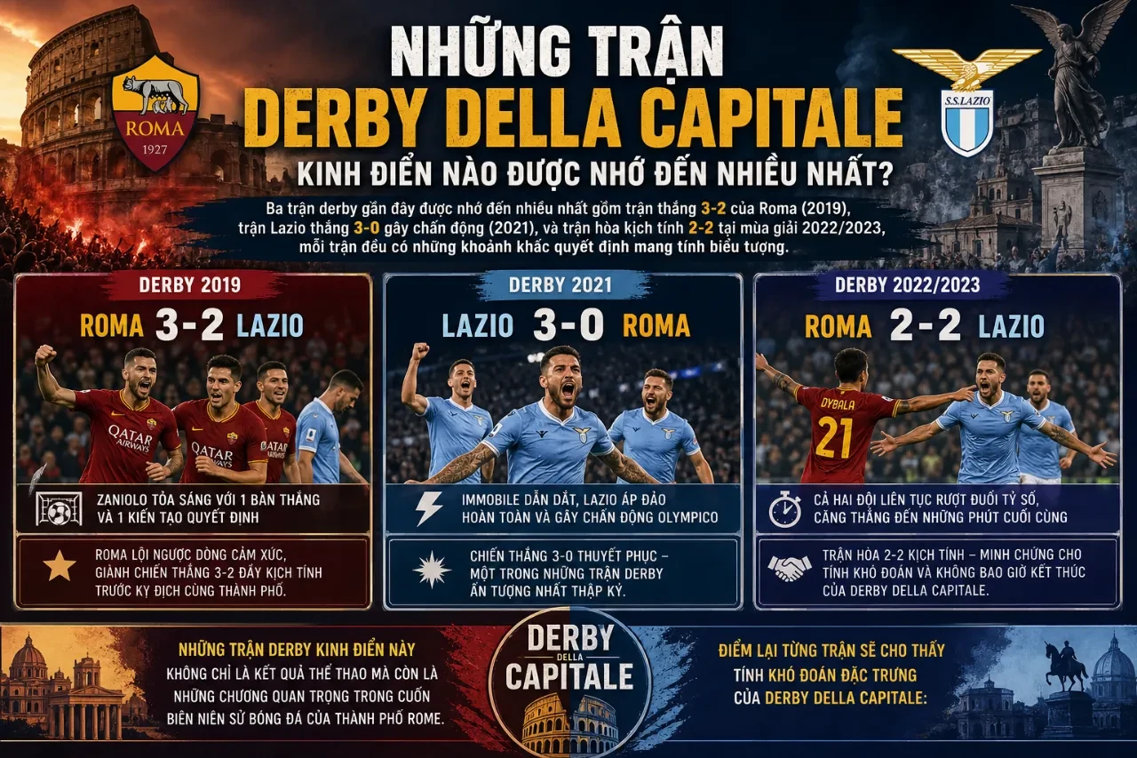 Khung cảnh cuồng nhiệt trên khán đài Stadio Olimpico trong một trận derby thành Rome