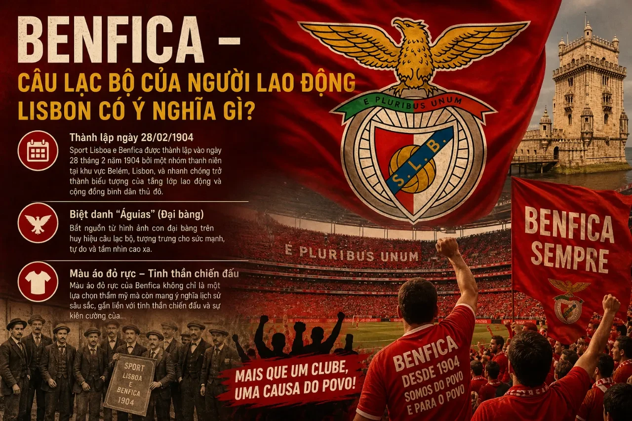 Derby de Lisboa – Khám Phá Trận Đại Kình Địch Thủ Đô Giữa Benfica và Sporting CP