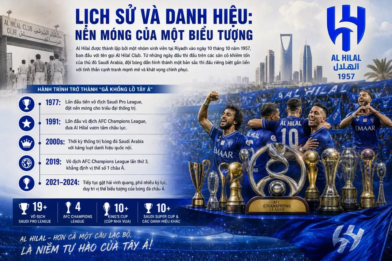 Giải Mã Bản Sắc Al Hilal: Triết Lý Kiểm Soát Và Lối Chơi Áp Đặt Thế Trận Của Gã Khổng Lồ Tây Á