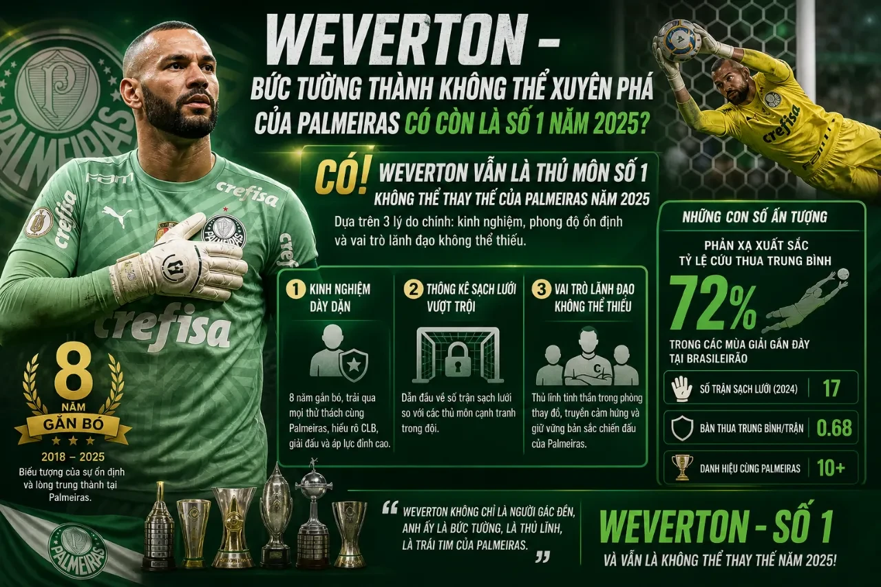 Đội Hình Palmeiras 2025: Danh Sách Cầu Thủ Và Những Trụ Cột Không Thể Thiếu