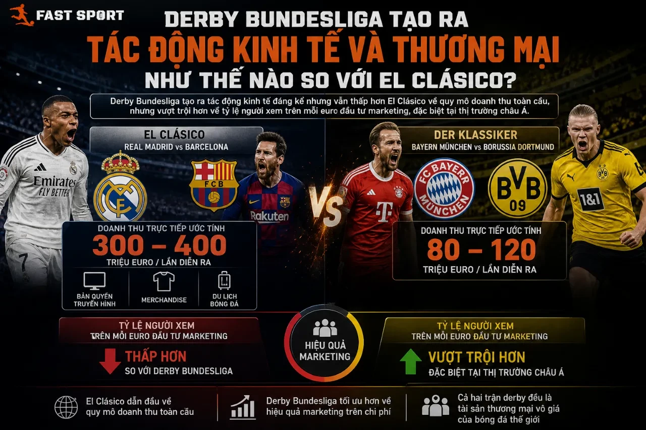Giải Mã Những Derby Thù Địch Nhất Bundesliga: Từ Der Klassiker Đến Revierderby