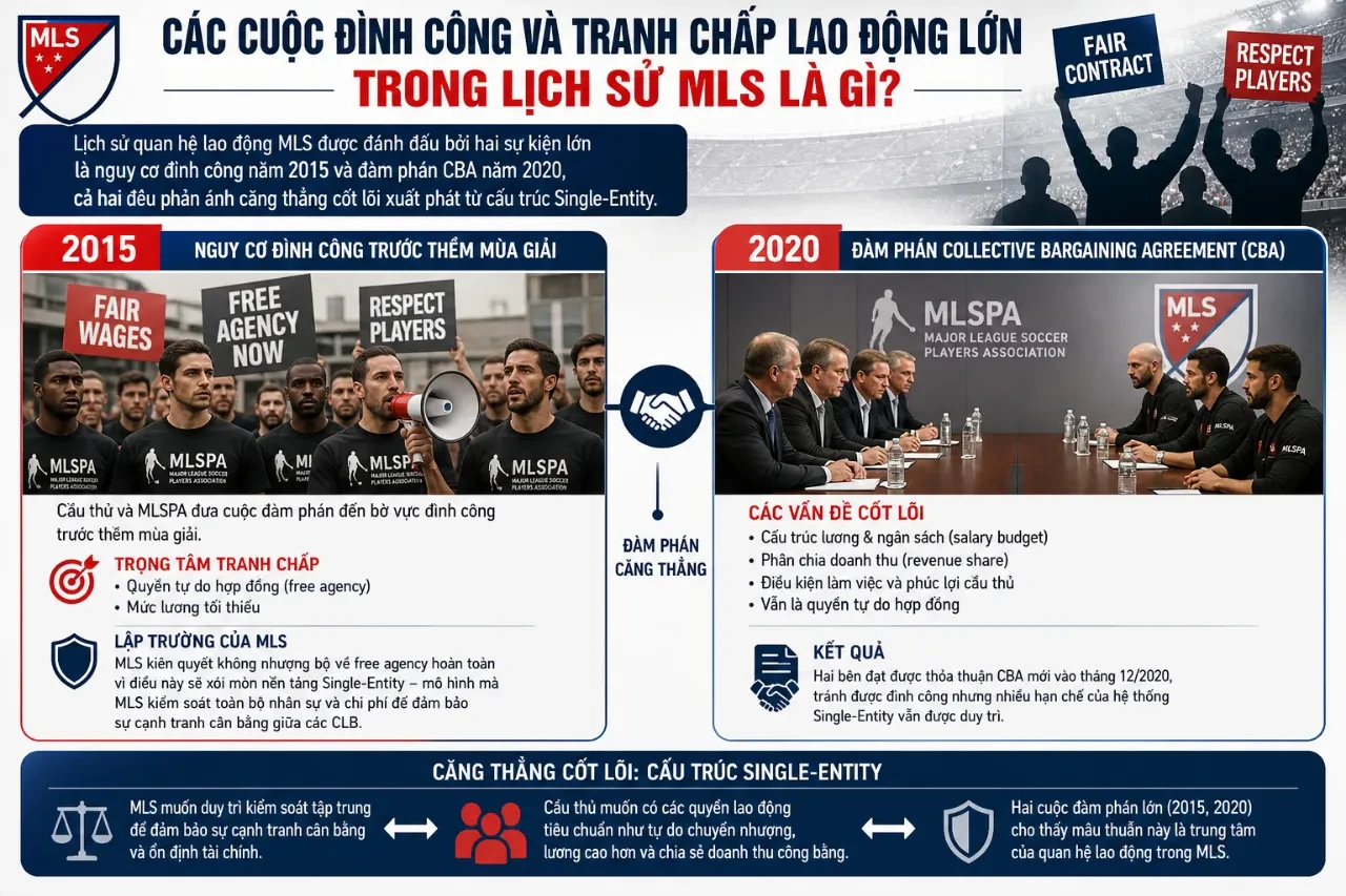 Giải Mã Mô Hình Single-Entity và Cấu Trúc Tài Chính Độc Bản của Major League Soccer