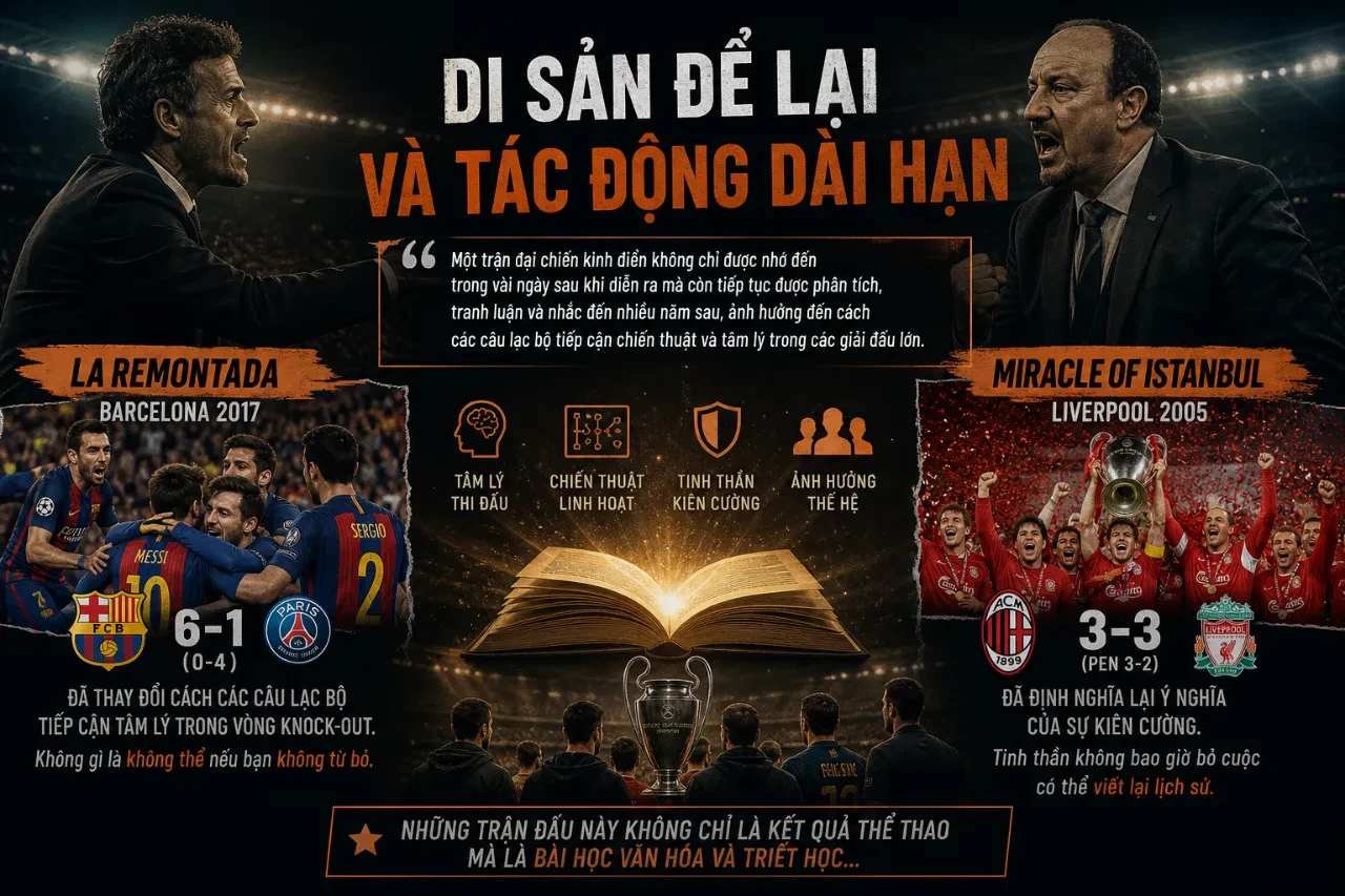 Khoảnh khắc ăn mừng biểu tượng để lại di sản sâu sắc trong lịch sử bóng đá châu Âu