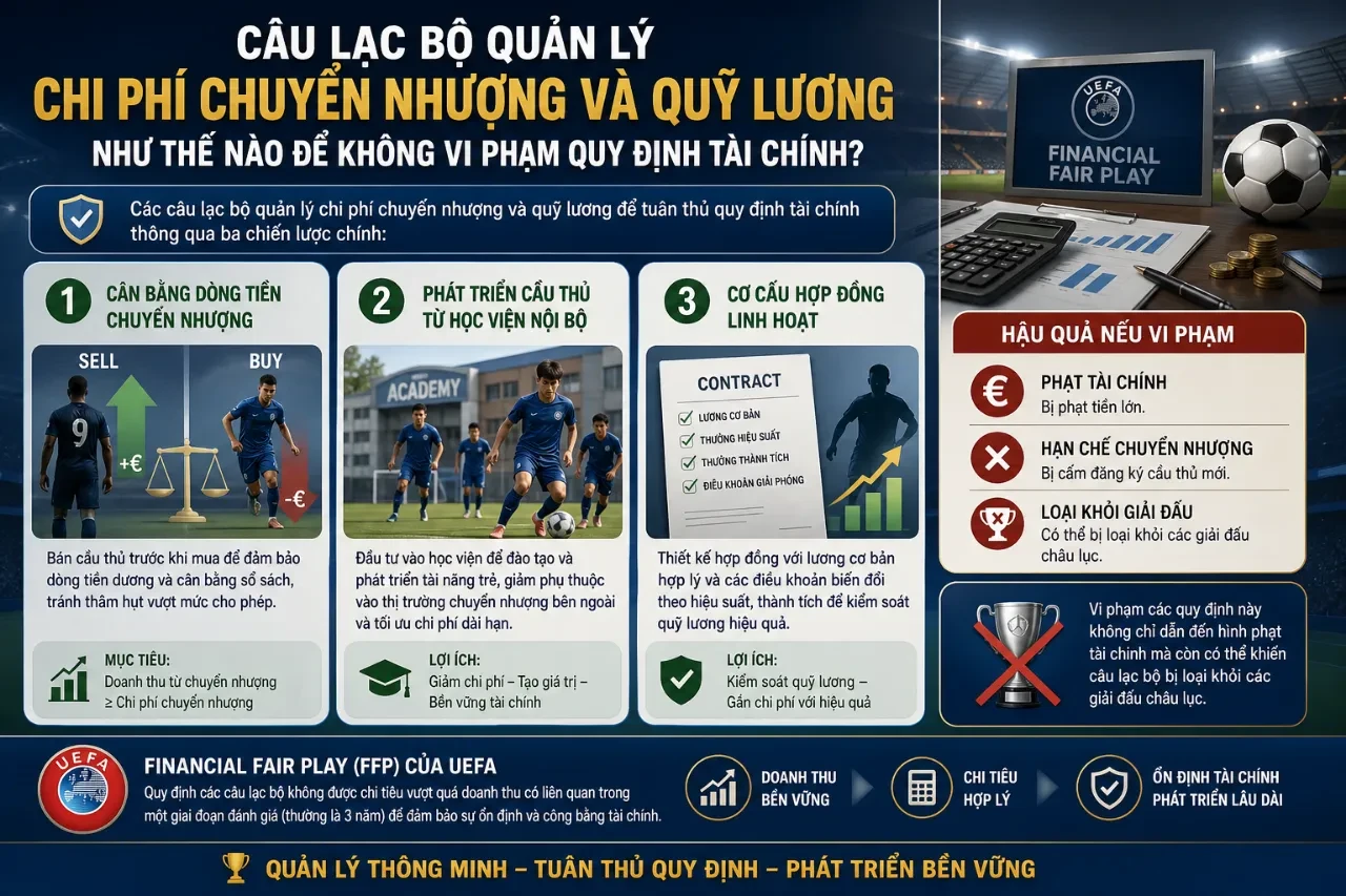 Giải Mã Cơ Cấu Sở Hữu và Chiến Lược Tài Chính Bền Vững Của Các Câu Lạc Bộ Tham Dự Giải Đấu