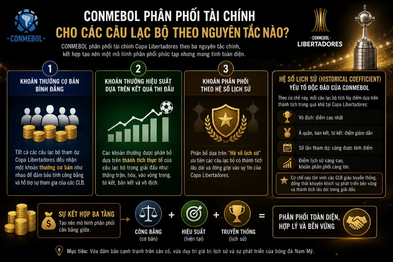 Giải Mã Cơ Chế Tài Chính Copa Libertadores: Nguồn Thu, Tiền Thưởng và Sức Mạnh Thương Mại của Cúp C1 Nam Mỹ