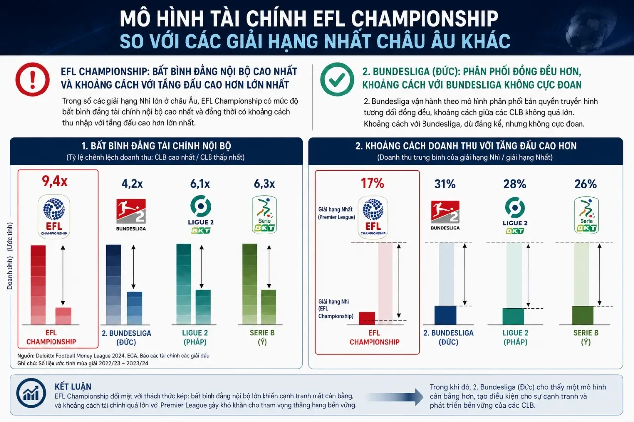 Bản đồ phân phối giá trị tài chính và doanh thu truyền hình toàn châu Âu