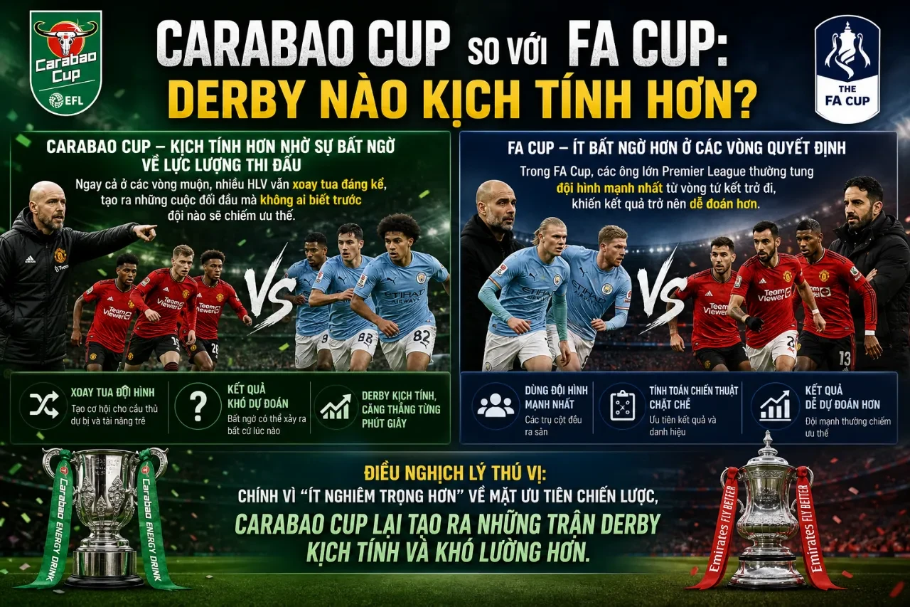 Các cầu thủ trẻ tranh chấp bóng quyết liệt trong trận derby Bắc London tại Cúp Liên đoàn