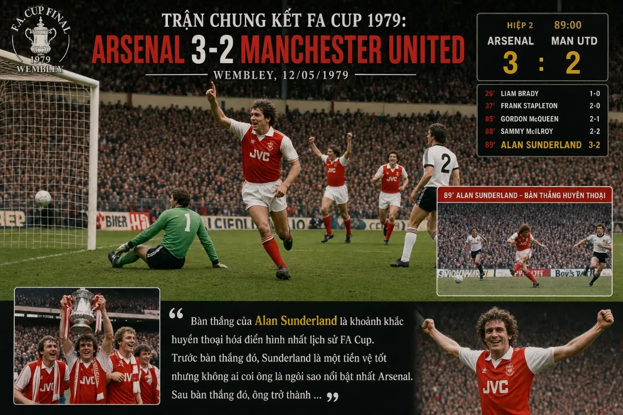Điểm Danh Những Huyền Thoại và Huấn Luyện Viên Vĩ Đại Nhất Lịch Sử FA Cup