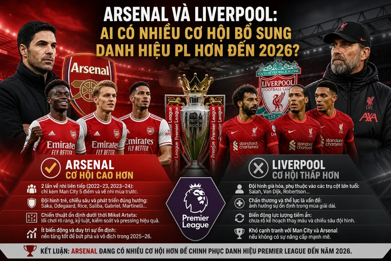 Huấn luyện viên Mikel Arteta chỉ đạo học trò Arsenal quyết liệt trong trận đấu cạnh tranh ngôi vương