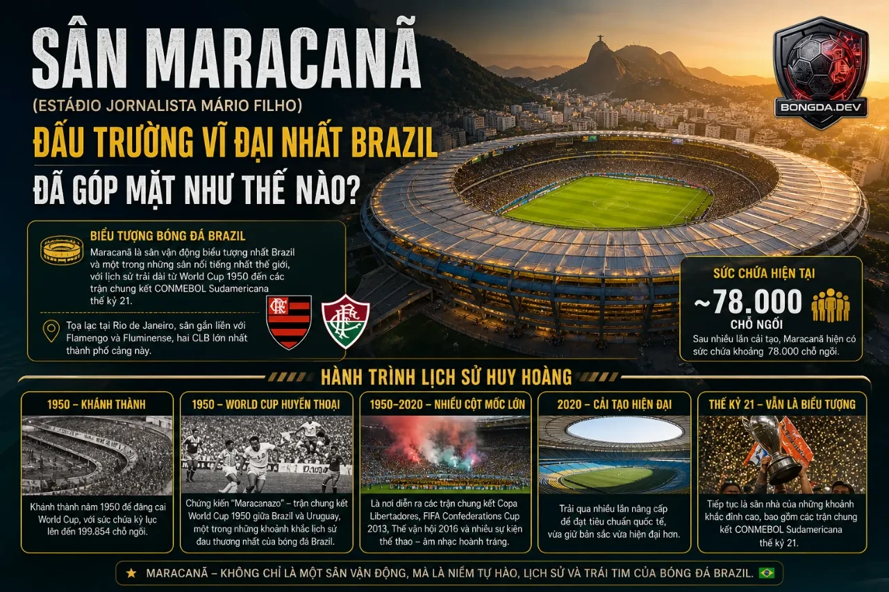 Top 7 Sân Vận Động Huyền Thoại Đã Đăng Cai CONMEBOL Sudamericana: Từ Chảo Lửa La Bombonera Đến Thánh Địa Centenario