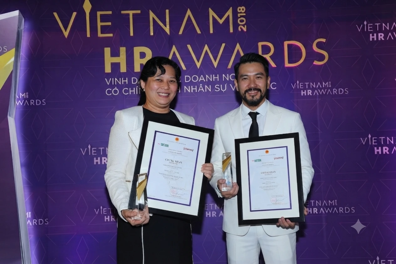 Sự kiện vinh danh nhân sự tại Vietnam HR Awards 2018